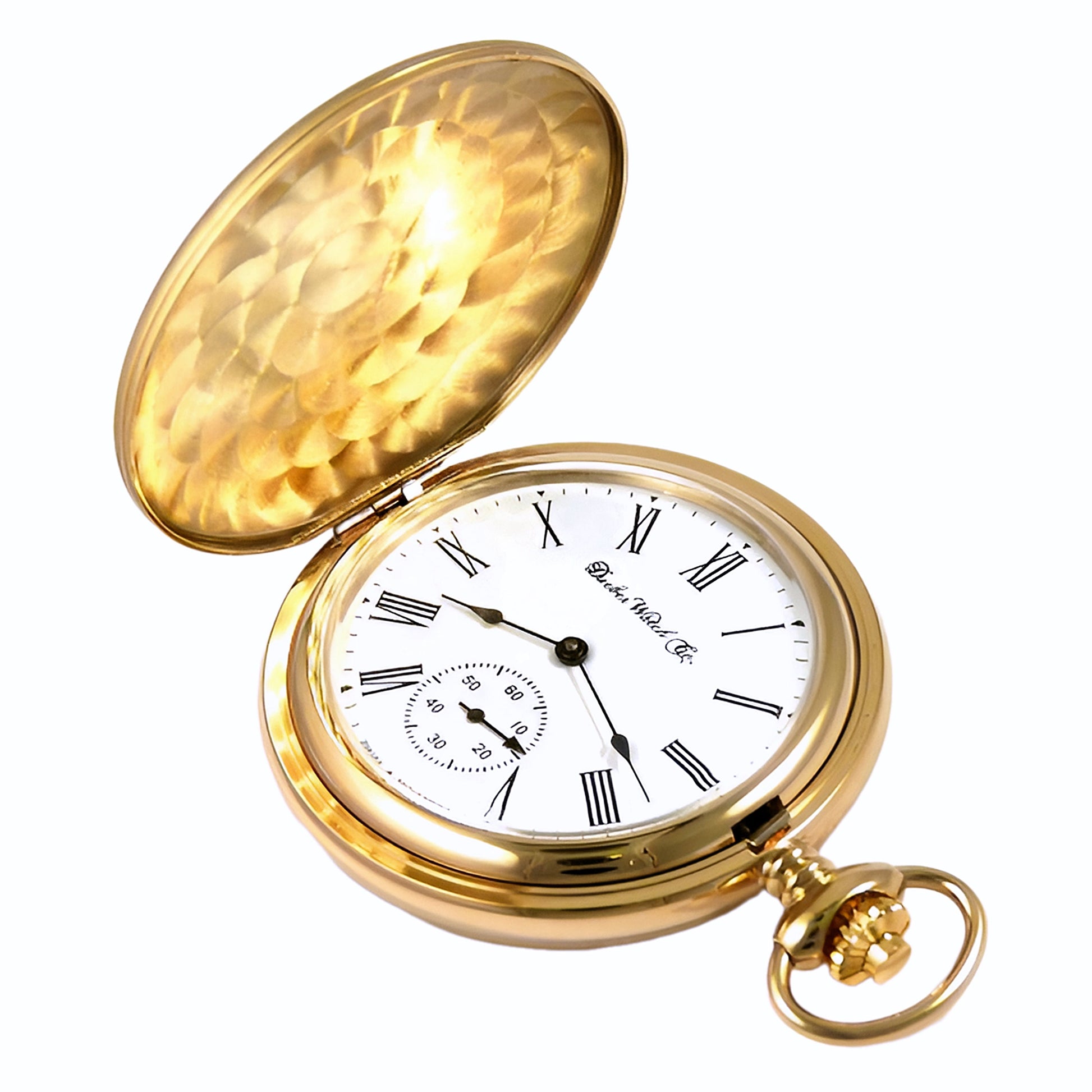 Dueber Model 28 Pocket Watch with Swiss Made Mechanical Movement